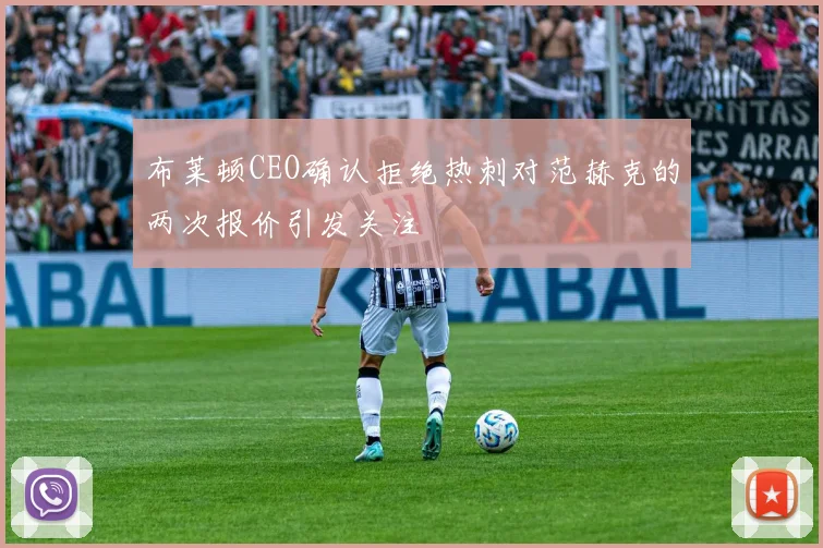 布莱顿CEO确认拒绝热刺对范赫克的两次报价引发关注